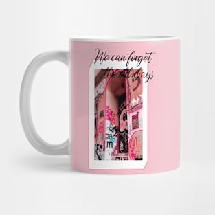 powder pink Mug